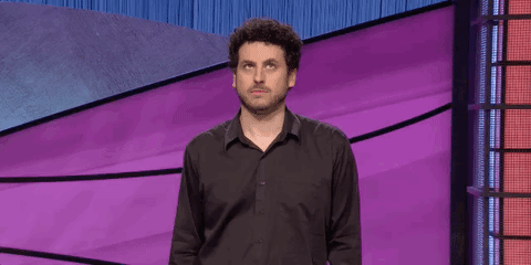 eyeroll GIF by Jeopardy!