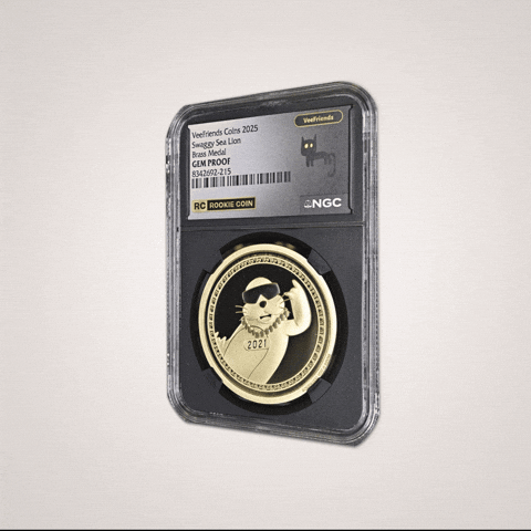 Sea Lion Coin GIF by VeeFriends