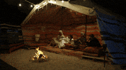 Gathering Fire Up GIF by Vodafone Oman