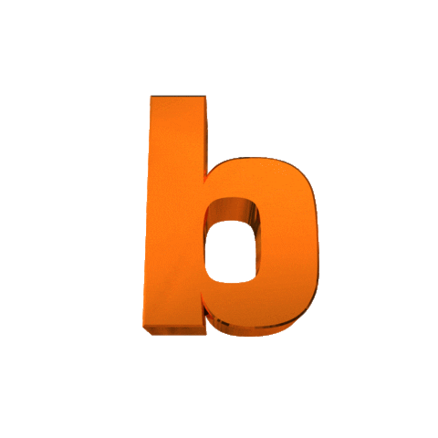 Alphabet B Sticker by ratedglobal