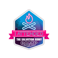 Summer Camping Sticker by The Salvation Army