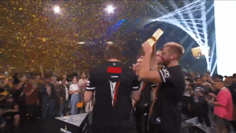 Confetti Champion GIF by G2 Esports