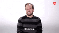 Sledding