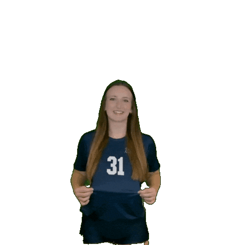 Womens Volleyball Sticker by Clarke University