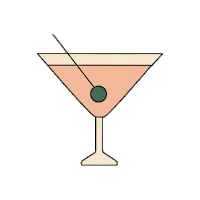 Drink Cocktail Sticker by Ellevest