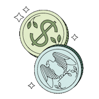 Coins Sticker by Ellevest