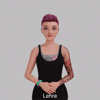 Avatar Gebärdensprache GIF by Sign Time - SiMAX