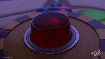 Warning Inside Out GIF by Disney Pixar