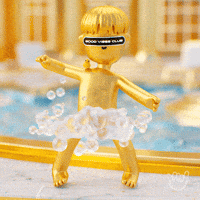 Golden Shower Dancing GIF by Good Vibes Club