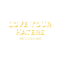 Haters Sticker by KING YAHWEH GLOBAL