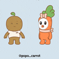 popo_carrot wow shocked woah handsome GIF
