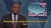michael che weekend update GIF by Saturday Night Live