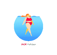 Pool Swimming Sticker by LuxuryVillaNorthGoa
