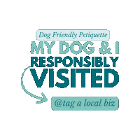 Dog Friendly Petiquette Sticker by Dog Friendly KW