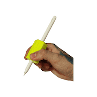 Neogrips mano amarillo apple pencil neogrips Sticker