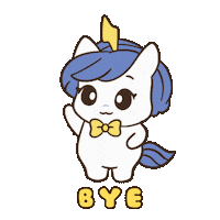 Dont Forget Me Peace Out Sticker by Brave Unicorn