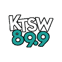 ktsw899_radio radio txst radio station texas state university Sticker