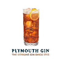 PlymouthGinGlobal drink alcohol gin tonic Sticker