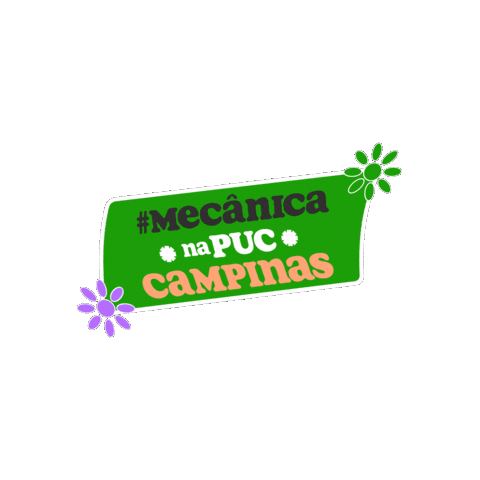 Puc Engenharia Mecanica Sticker by PUC-Campinas