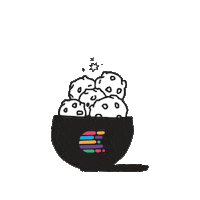 Team Work Chipa Sticker by crombiedev