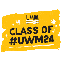 College Class Of 2024 Sticker by UW-Milwaukee