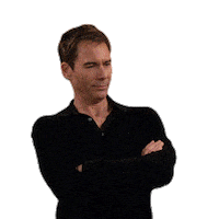 Surprised Will Truman Sticker by Will & Grace