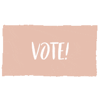 Vote Sticker by Leisara