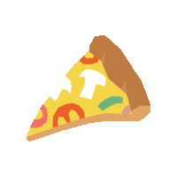 Food Pizza Sticker by Superland
