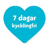 Heart Chicken Sticker by Djurens Rätt