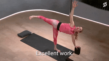 Yoga Excellent Work GIF by Peloton