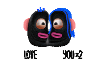 Friends Love Sticker by Tina Touli
