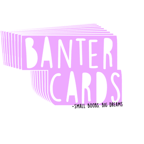 bantercardsshop giphygifmaker Sticker