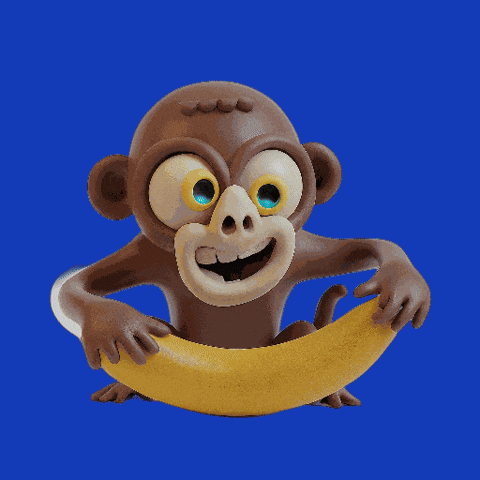 Hungry Monkey GIF