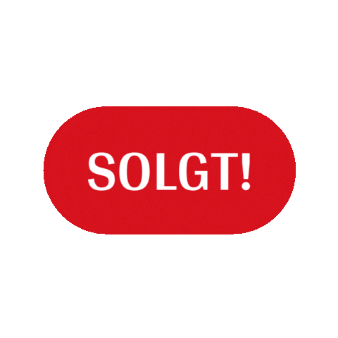 Solgt Sticker by Aktiv Eiendomsmegling