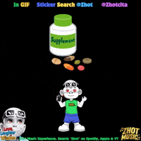 Supplements GIF by Zhot Music