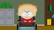 angry timmy burch GIF by South Park 