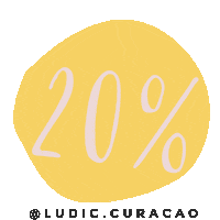 Discount 20 Off Sticker by Ludic-curacao