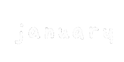 Month January Sticker