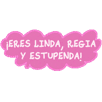 Pink Linda Sticker by Club make up