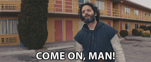 Jason Mantzoukas Come On Man GIF by LoveIndieFilms