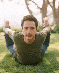Man Stretching GIF