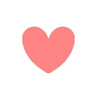Chimaerattt love heart pink blue Sticker