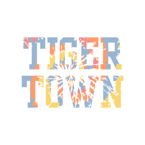 Clemson Tigers Sticker by Tigertown Graphics