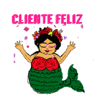 Dulce Amor Cliente Feliz Sticker