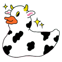 Rubber Duck Stars Sticker