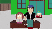 skylar yelling eric cartman GIF by South Park 