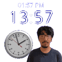 1 Pm Sticker