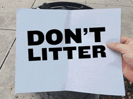 Trash Can GIF by Don't mess with Texas