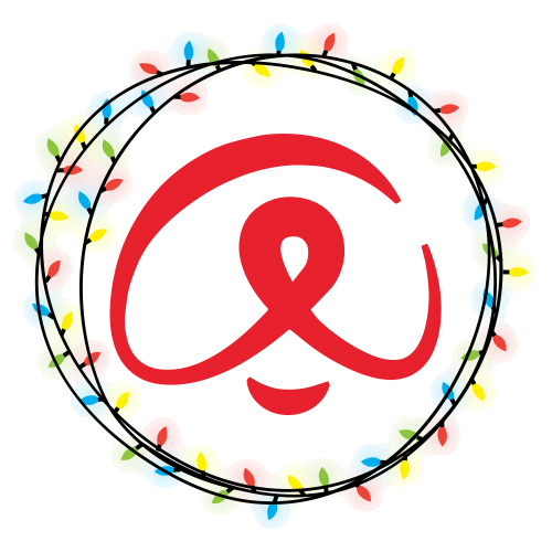 christmas winter Sticker by bulldog yoga