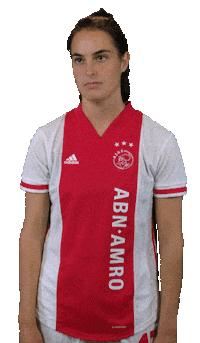 Ajax Vrouwen Caitlin Sticker by AFC Ajax